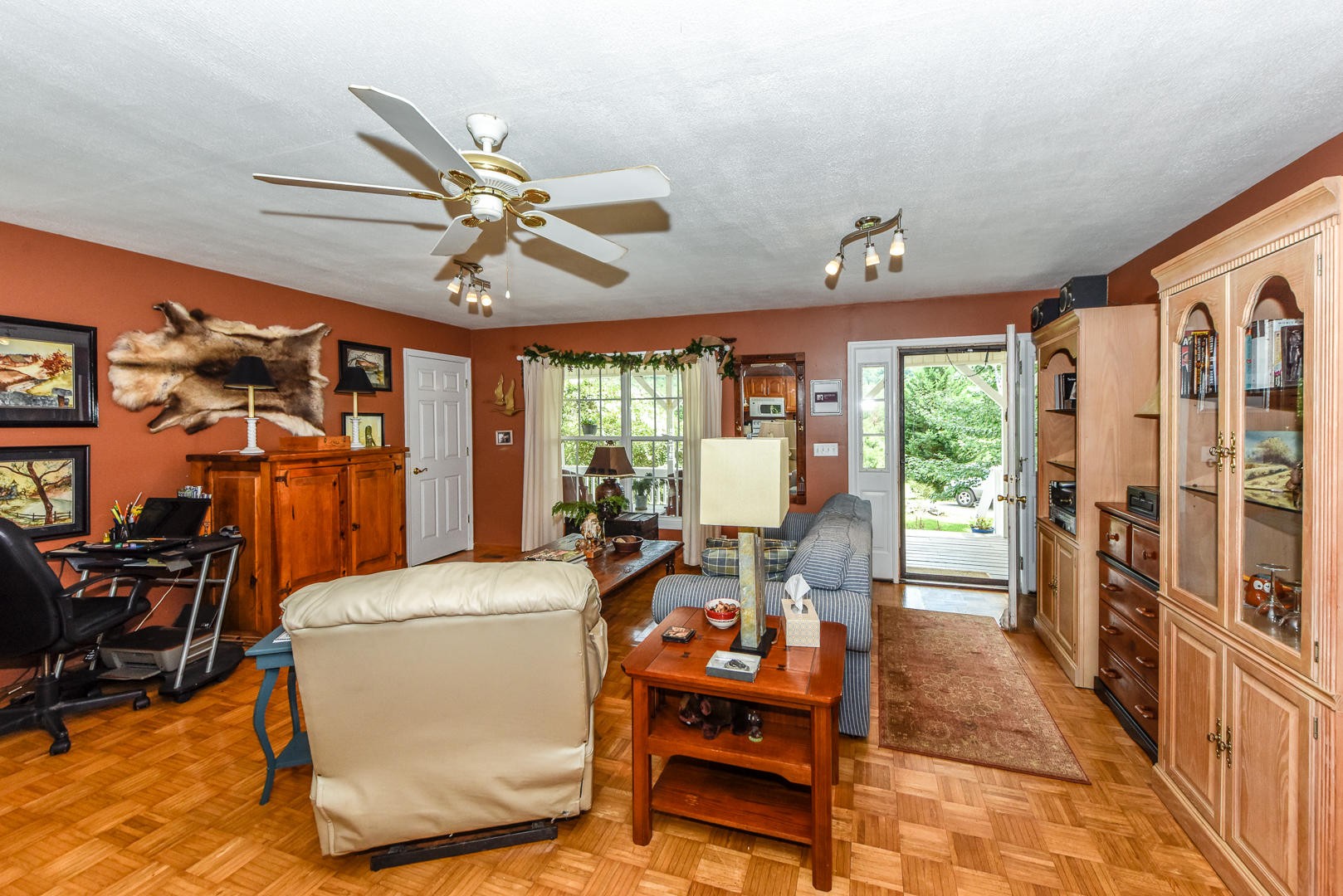 297 Lester Whitt Road Rutledge, TN 37861 - Photo 8 of 27 a room with furniture a ceiling fan and a window
