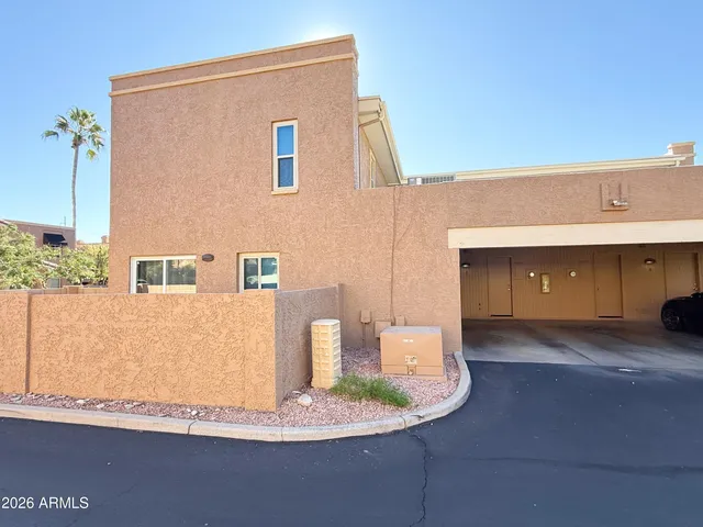a view of a house with a outdoor space