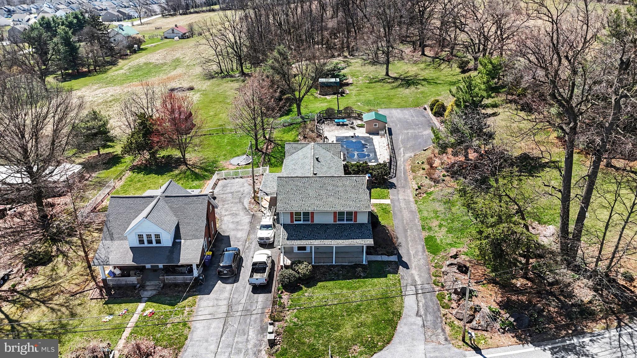 810 Copenhaffer Road York, PA 17404 - Photo 55 of 57 an aerial view of a house with a yard