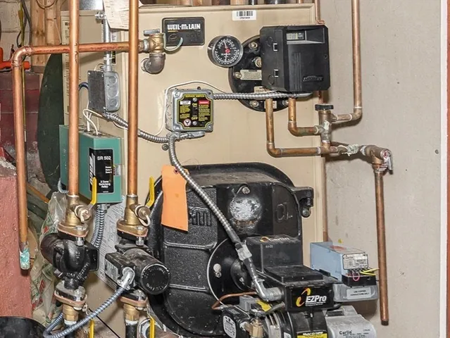 a room with gym equipment