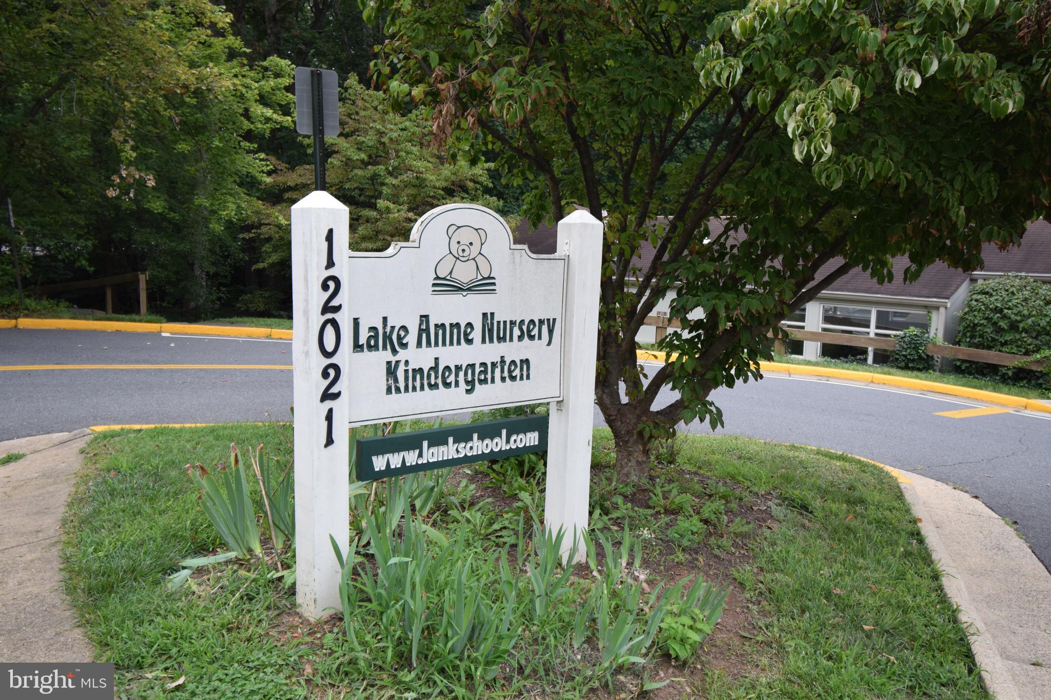 1641 Parkcrest Circle, Unit 101 Reston, VA 20190 - Photo 21 of 37 Lake Anne Kindergarten & Nursery