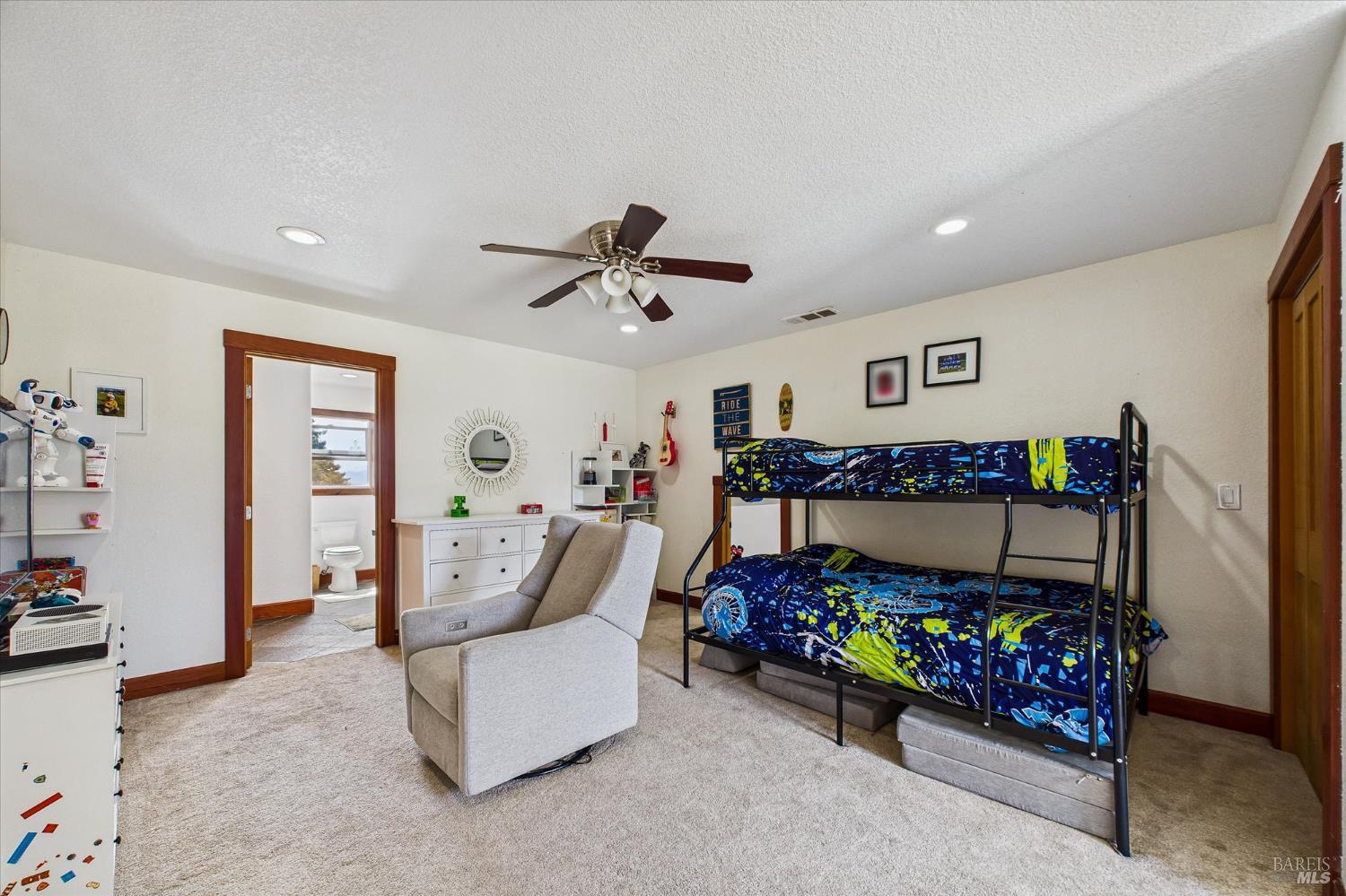1150 Dinsmore Ranch Road Rio Dell, CA 95562 - Photo 60 of 71 a bed room with furniture and a couch