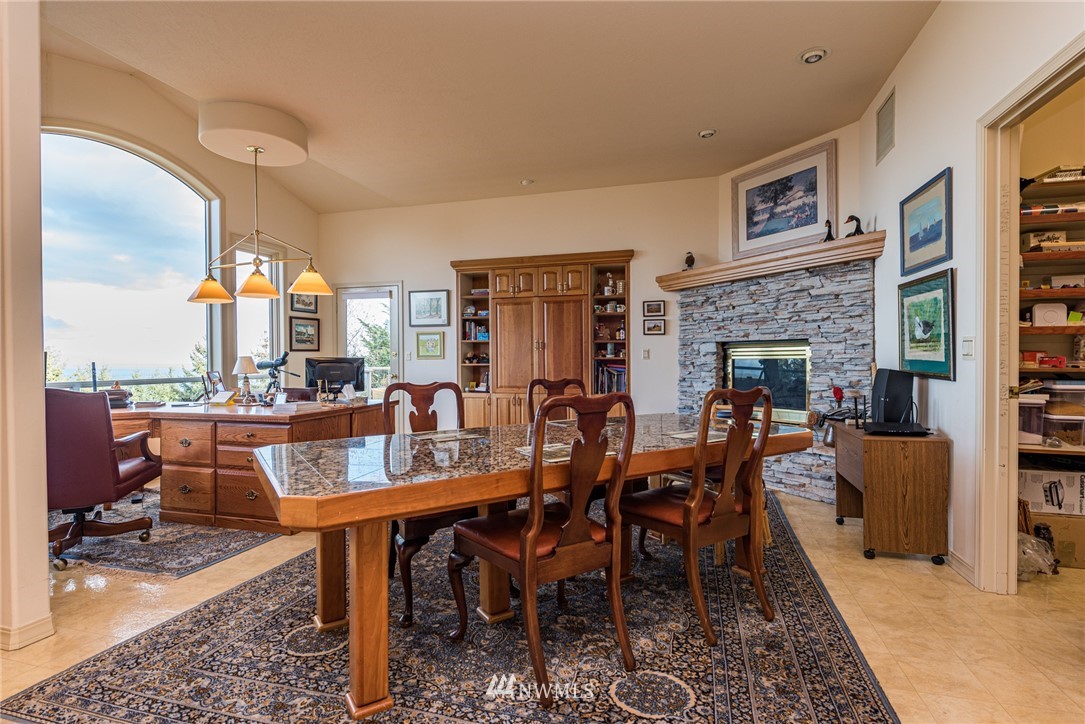 53 Quails Roost Road Sequim, WA 98382 - Photo 11 of 40 a view of a dining room with furniture