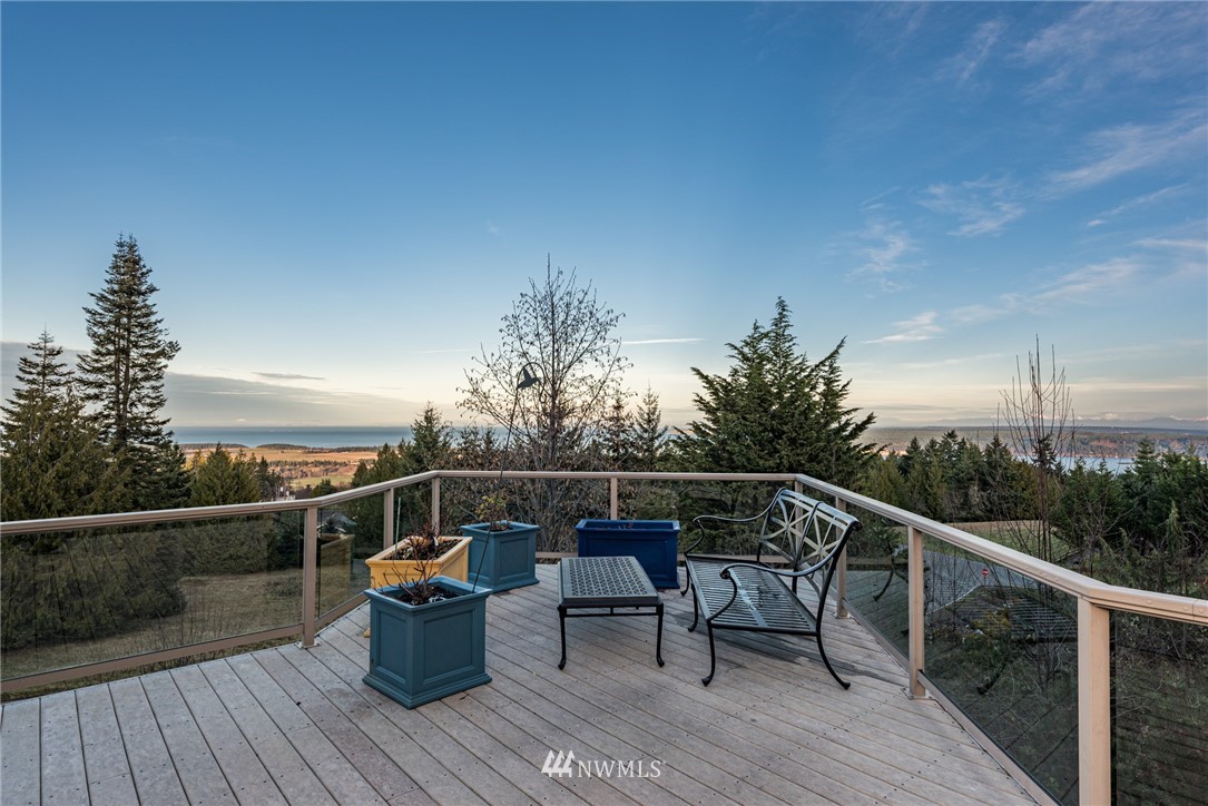 53 Quails Roost Road Sequim, WA 98382 - Photo 19 of 40 a view of a roof deck with couches