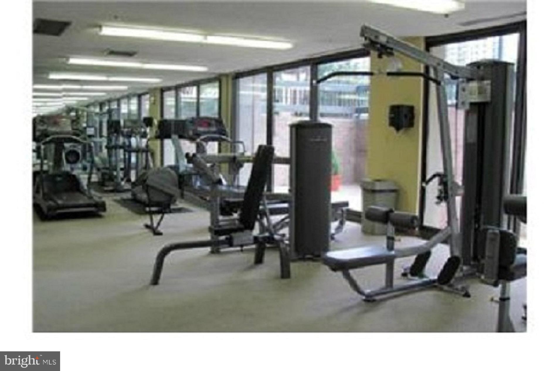 5505 Seminary Road, Unit 103N Falls Church, VA 22041 - Photo 35 of 59 a room with lots of gym equipment