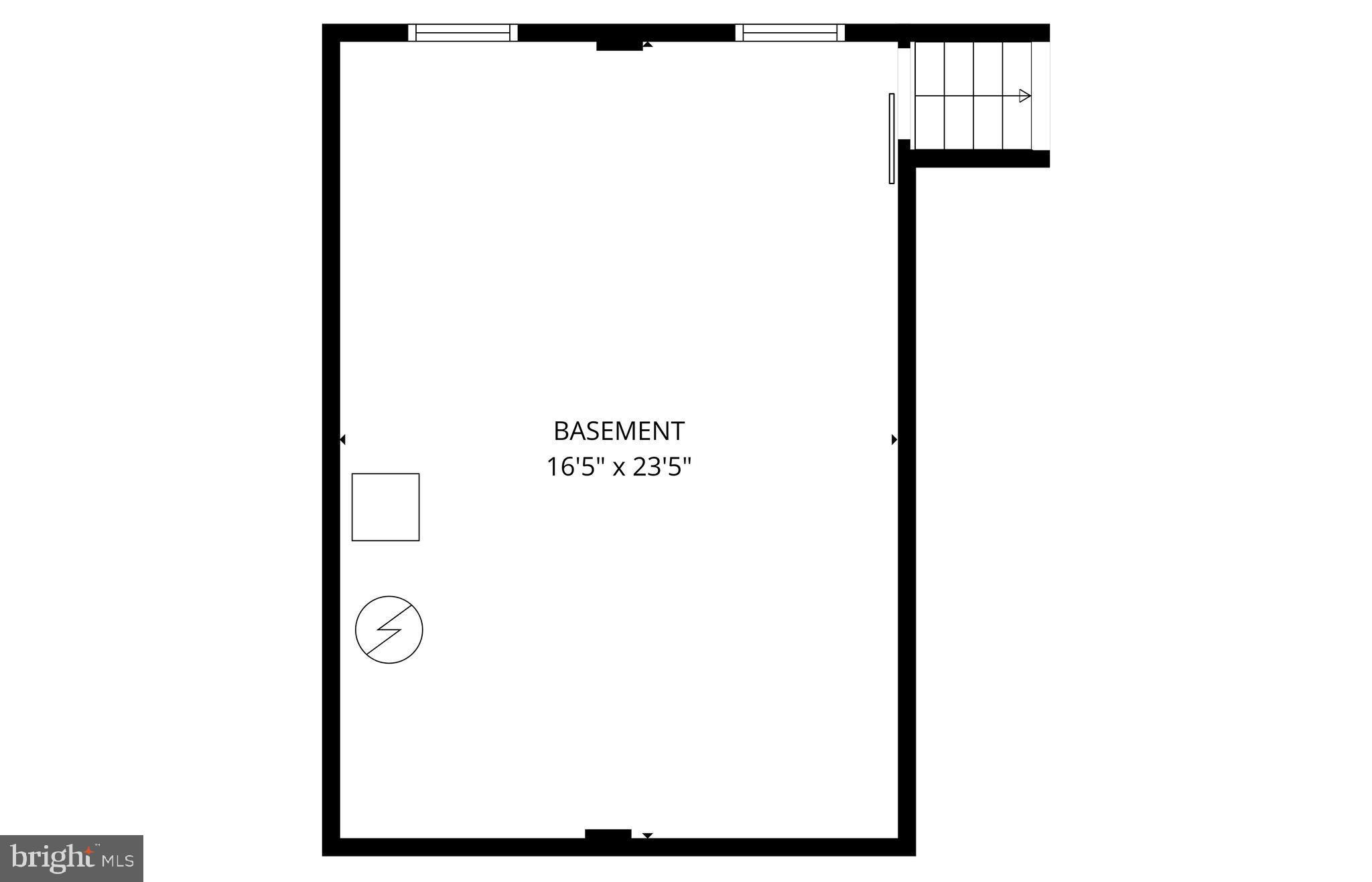 1370 Kauffman Road Pottstown, PA 19464 - Photo 43 of 43 Basement floorplan