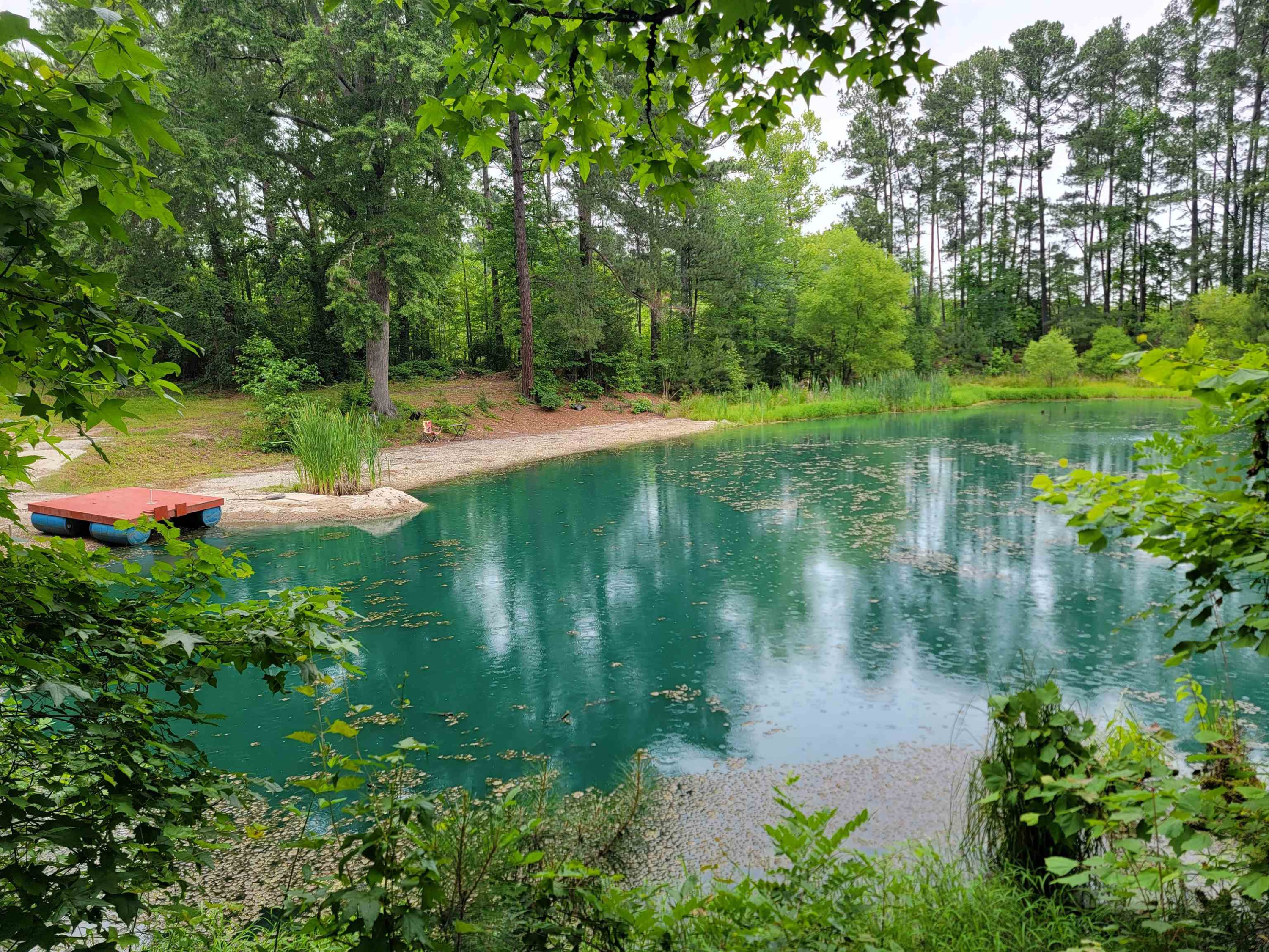 a view of lake background with house