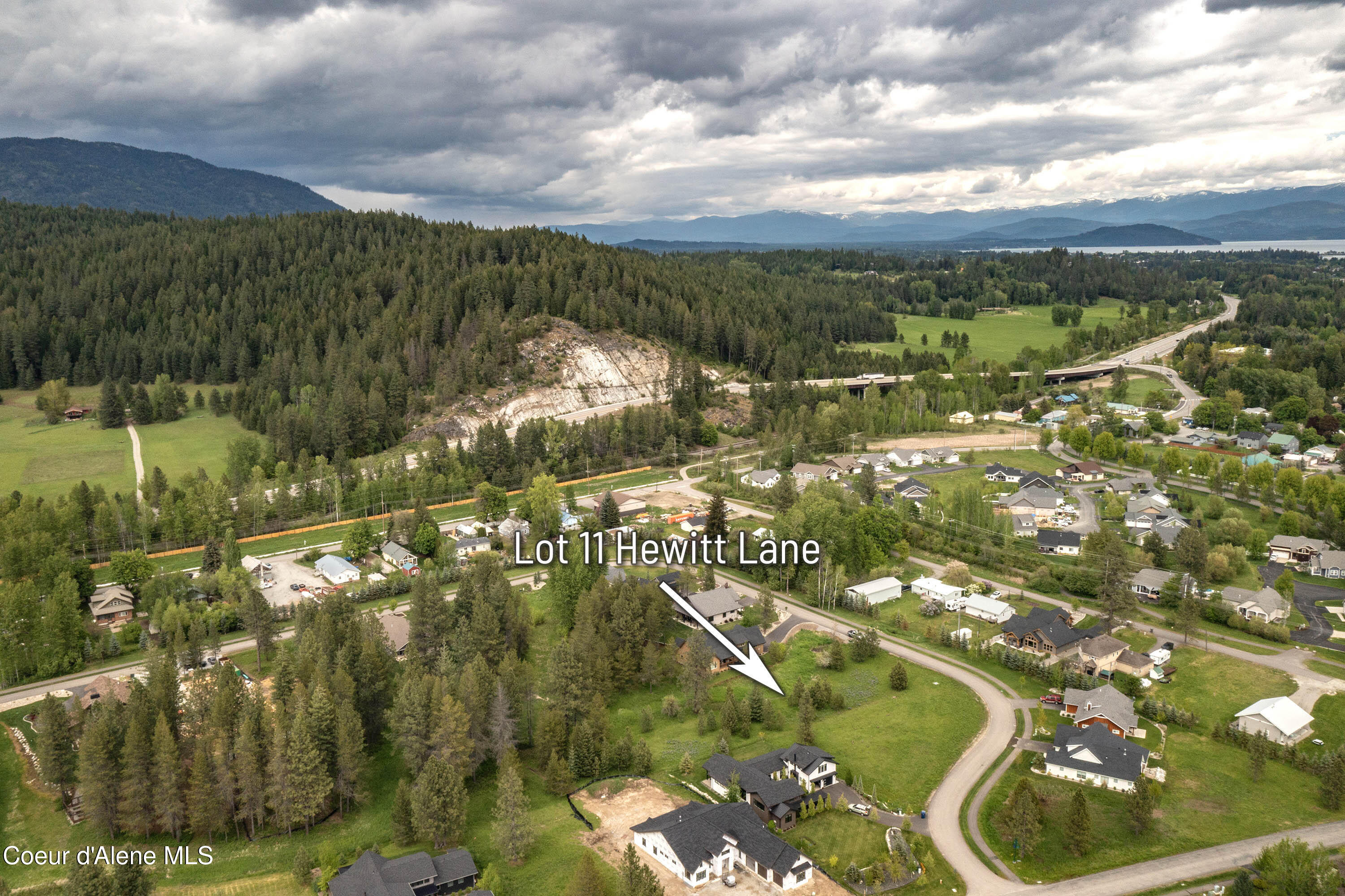 Lot 11 Hewitt Lane Dover, ID 83825 - Photo 19 of 22 NE Aerial View