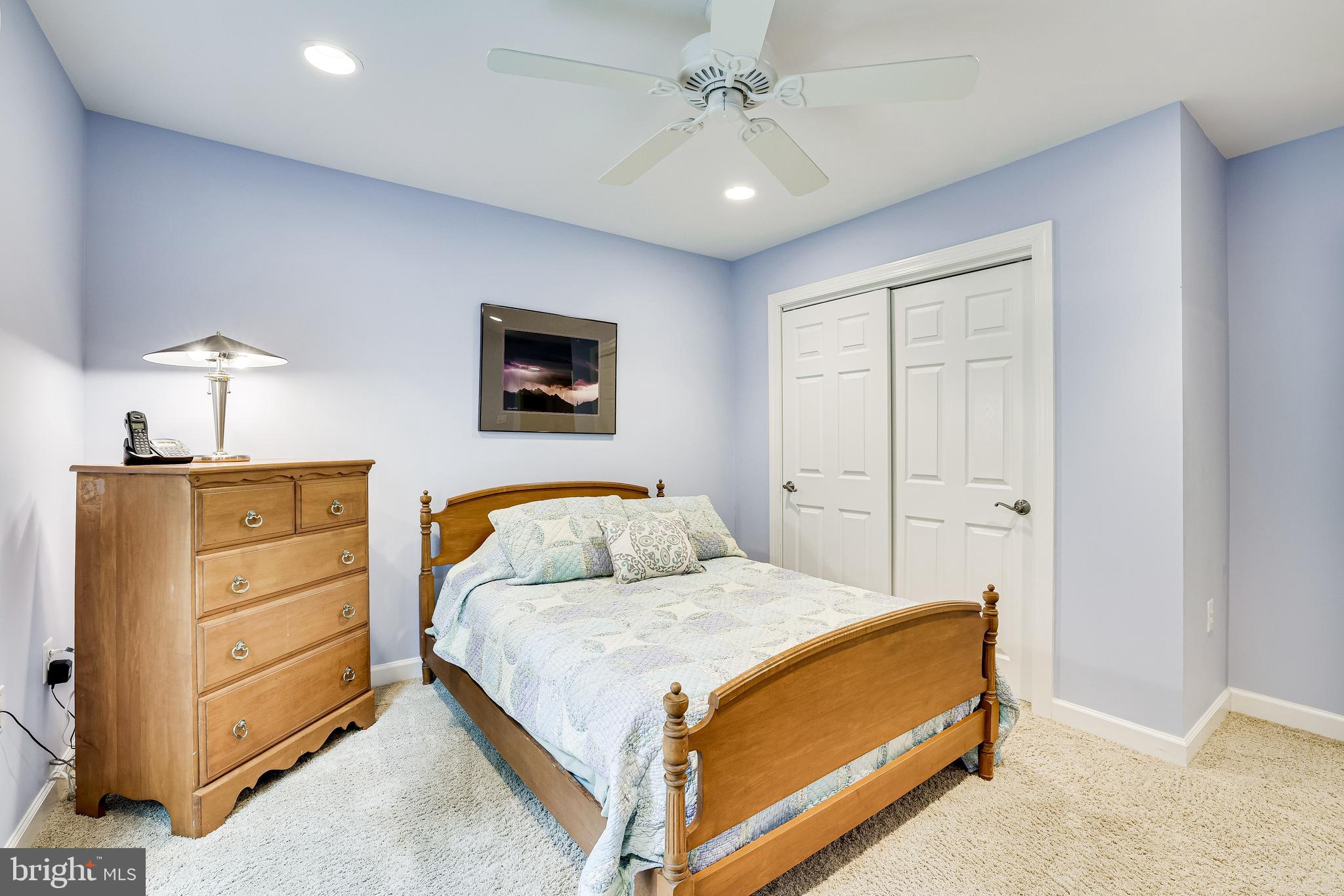 1369 Park Garden Lane Reston, VA 20194 - Photo 25 of 46 3rd bedroom with ceiling fan and large closet