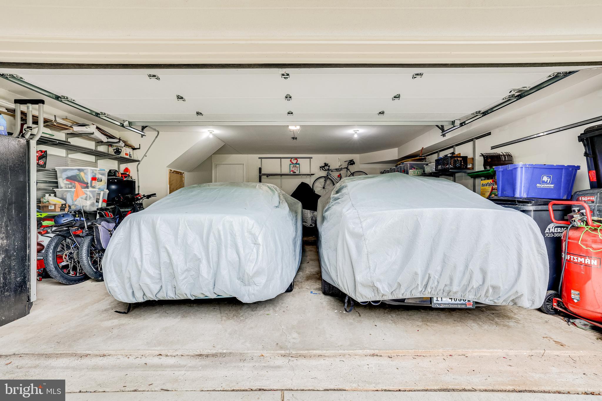 1369 Park Garden Lane Reston, VA 20194 - Photo 31 of 46 Oversized garage easily fits 2 large cars and more