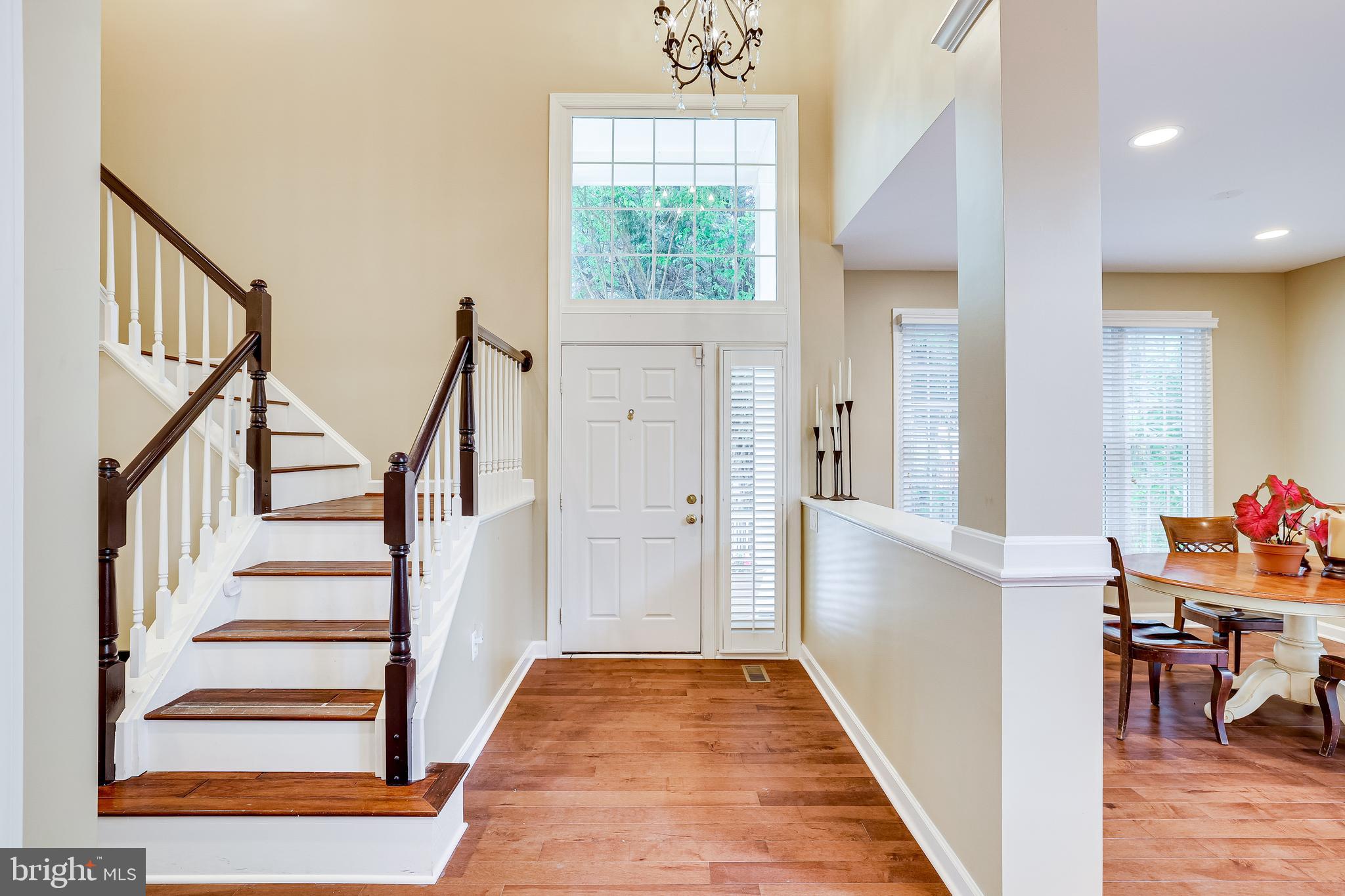 1369 Park Garden Lane Reston, VA 20194 - Photo 4 of 46 Bright two story foyer with hardwoods