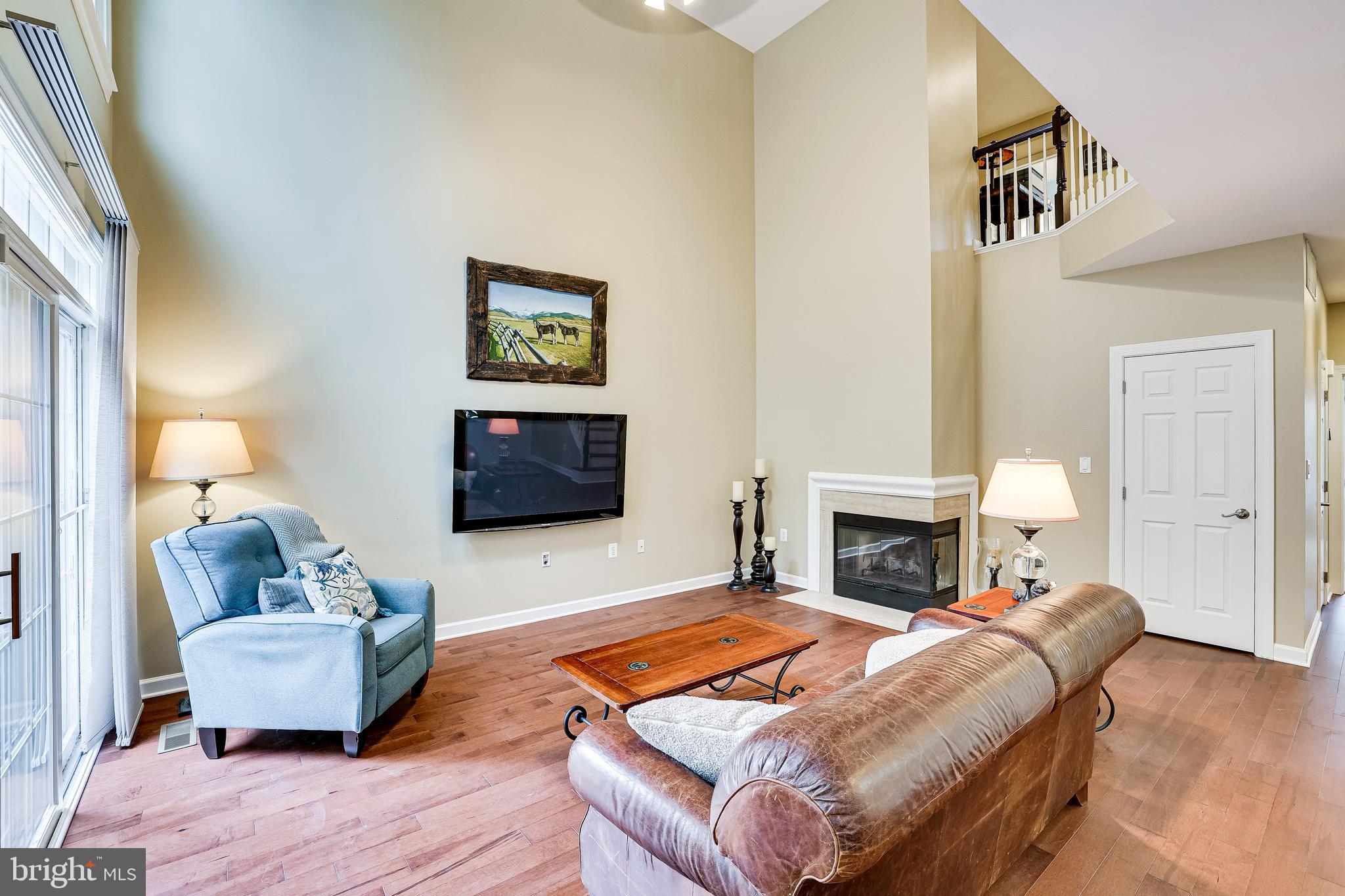 1369 Park Garden Lane Reston, VA 20194 - Photo 8 of 46 Generously sized living room with fireplace