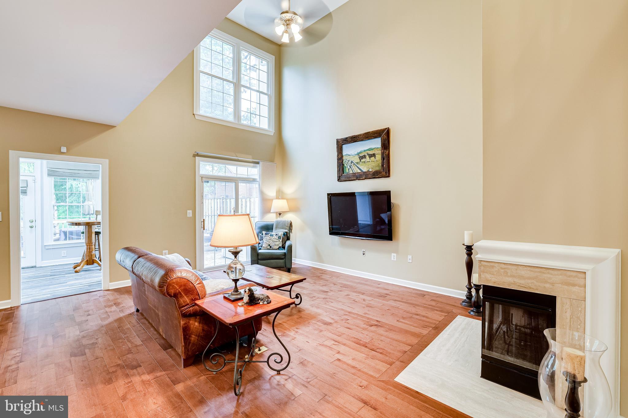 1369 Park Garden Lane Reston, VA 20194 - Photo 9 of 46 Two story ceiling in LR with tons of light!
