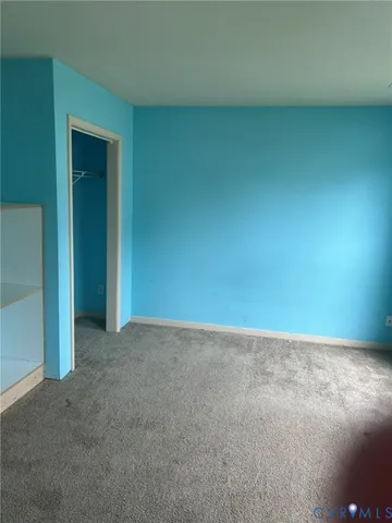 an empty room and a window