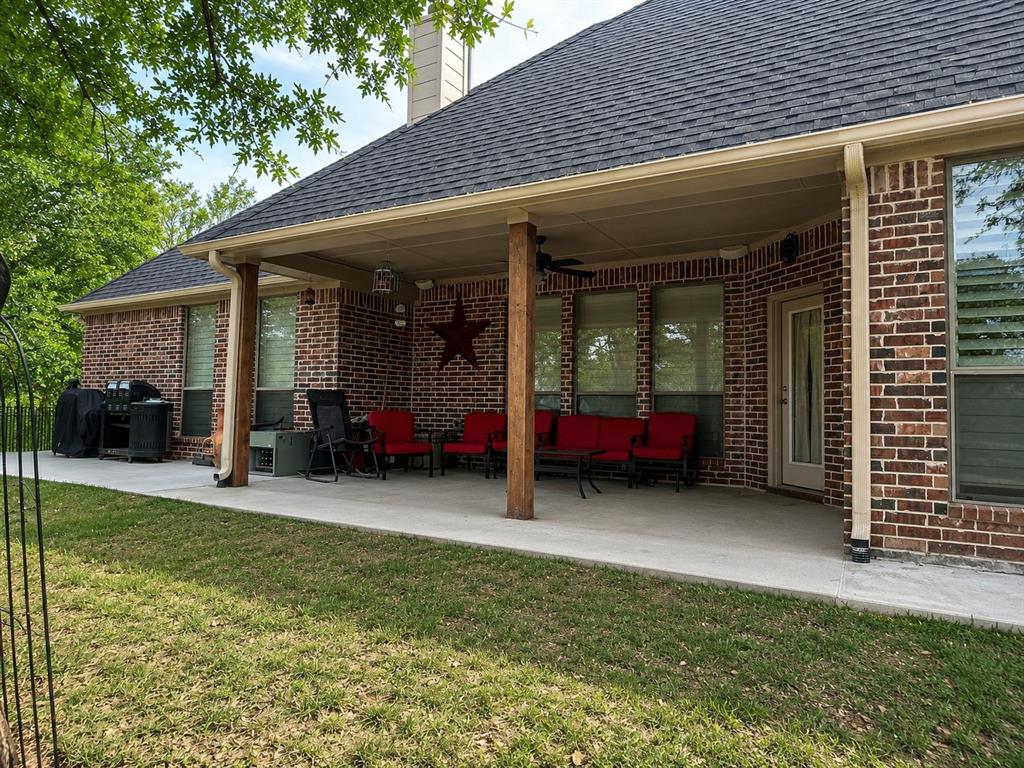 253 South Natural Spring Lane Azle, TX 76020 - Photo 17 of 18 Backyard