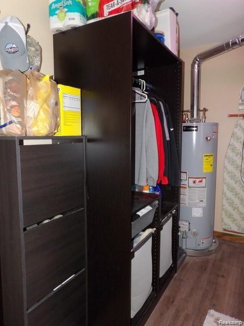 8108 Pardee Road Taylor, MI 48180 - Photo 58 of 58 52. ADDT'L VIEW OF LAUNDRY ROOM + NEW (2020) WATER HEATER!