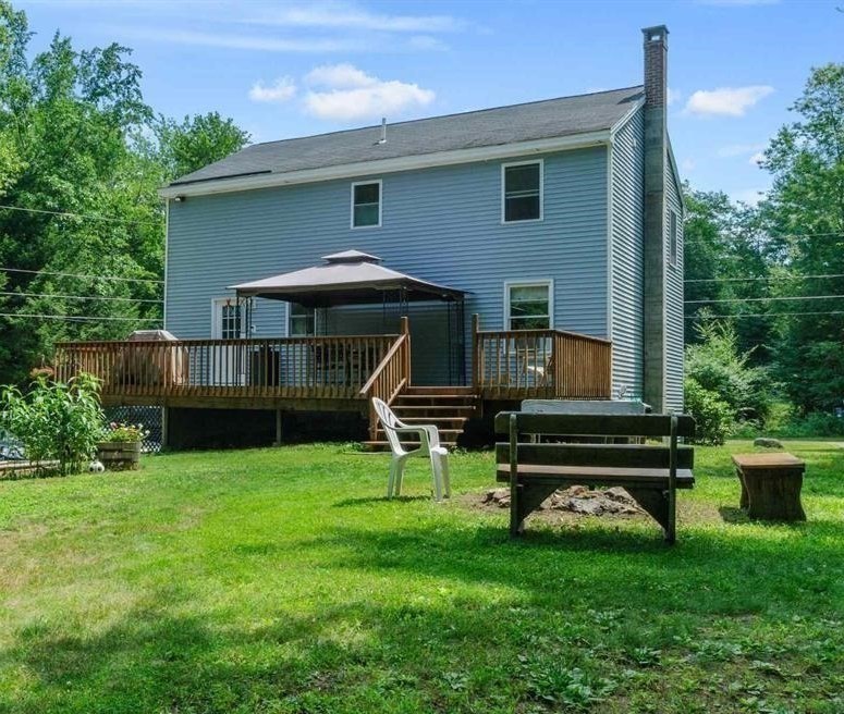 101 Rogers Road Center Barnstead, NH 03225 - Photo 23 of 32 a view of a house with a yard