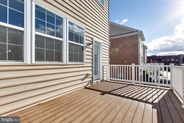 a view of a roof deck