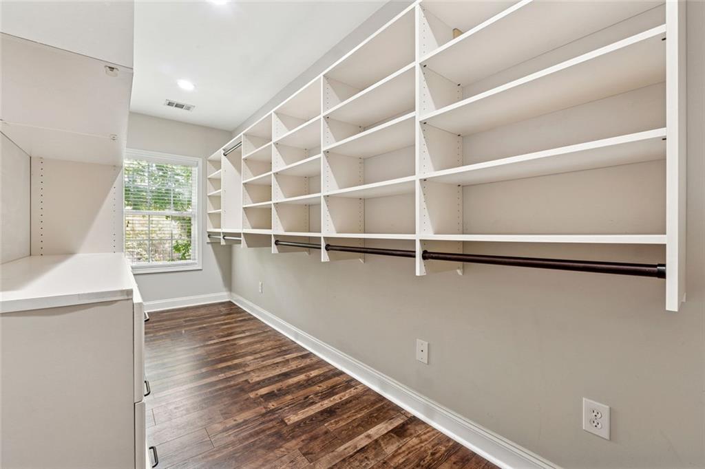 3184 Buck Way Alpharetta, GA 30004 - Photo 22 of 48 a view of a room with wooden floor and a window