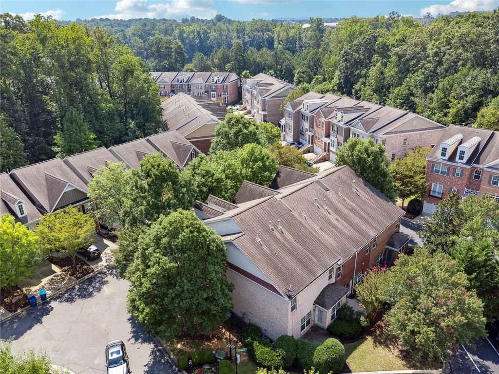3184 Buck Way Alpharetta, GA 30004 - Photo 42 of 48 an aerial view of a house