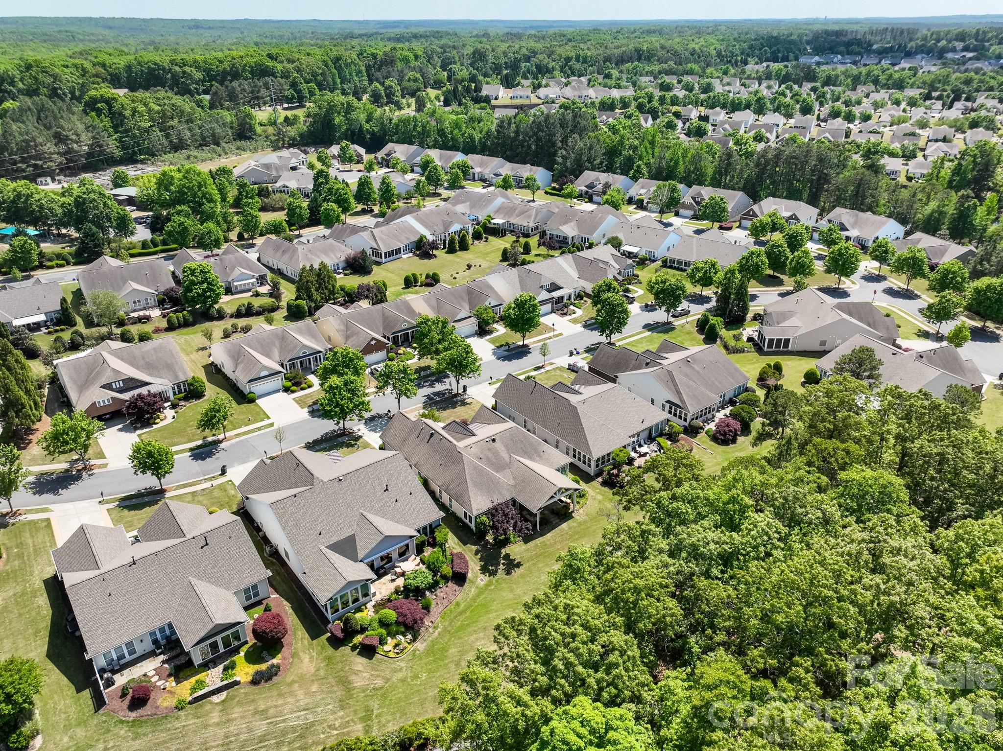 2818 Mandarin Street Fort Mill, SC 29707 - Photo 42 of 48 an aerial view of residential houses with outdoor space