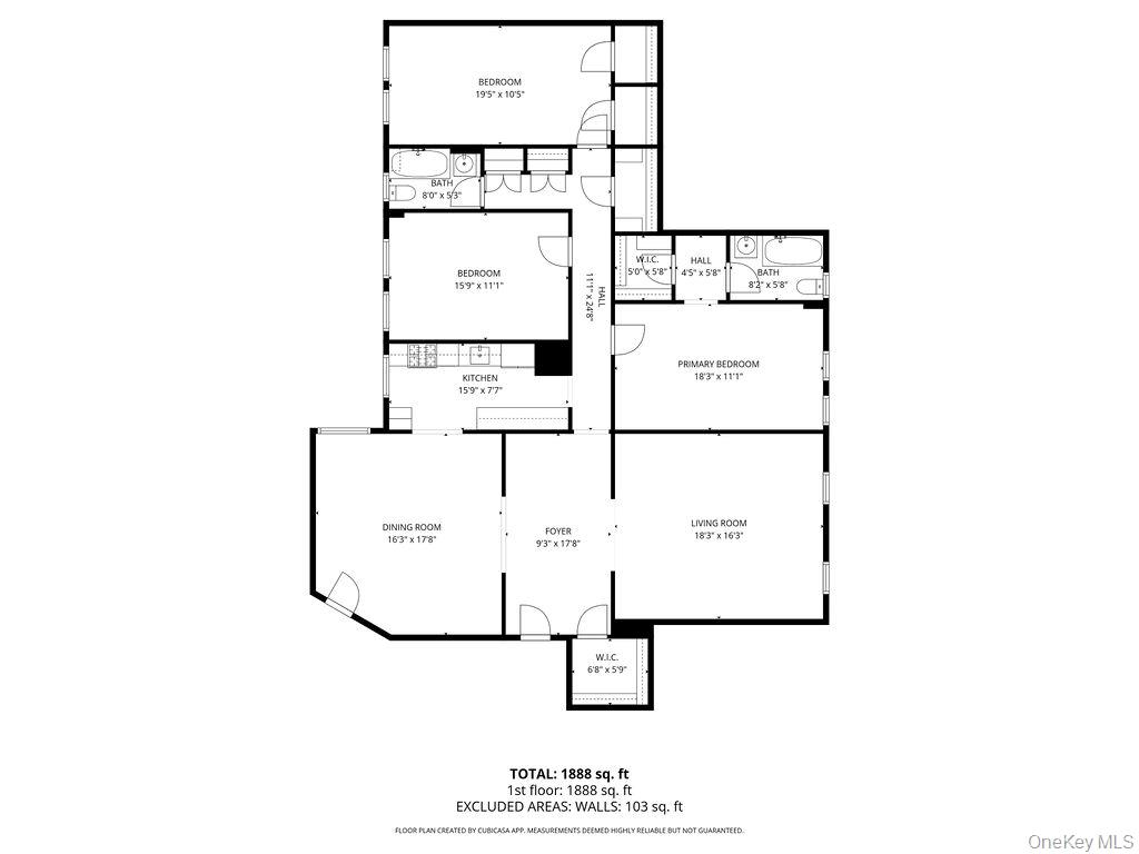 43 Calton Road, Unit 5C New Rochelle, NY 10804 - Photo 32 of 32 View of property floor plan