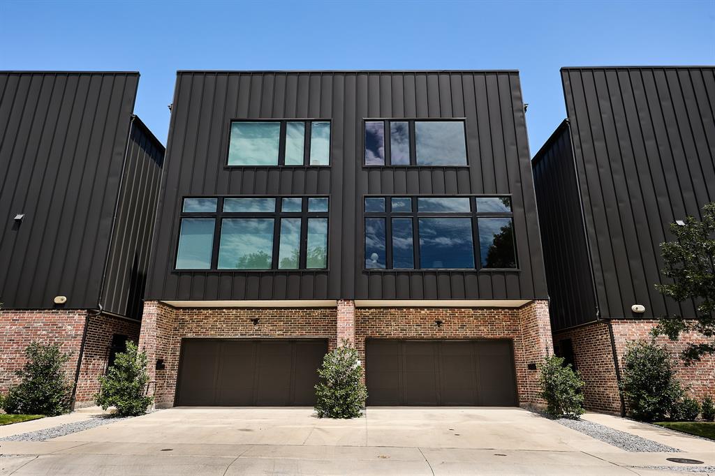 1844 Mecca Street Dallas, TX 75206 - Photo 33 of 33 View of front of property with an attached garage, concrete driveway