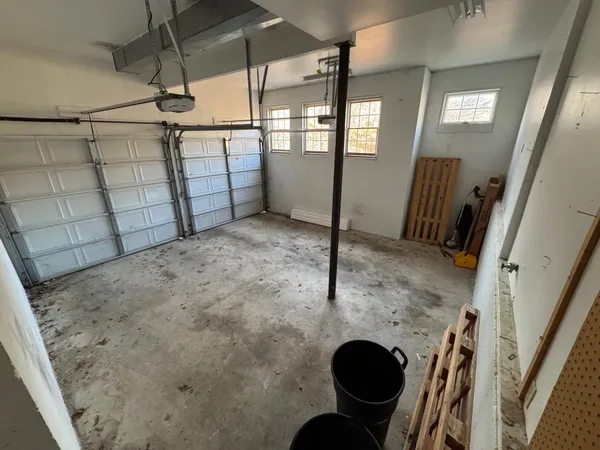 a view of storage and utility room