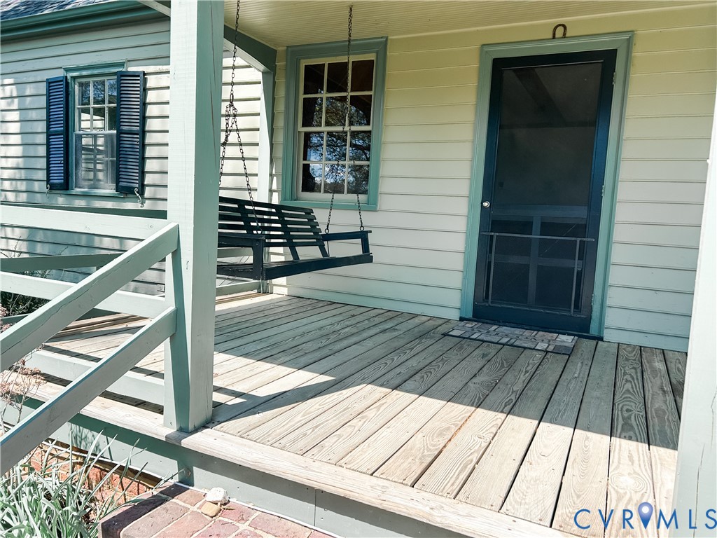 1346 Hockett Road Manakin-Sabot, VA 23103 - Photo 2 of 25 Wooden deck featuring a porch