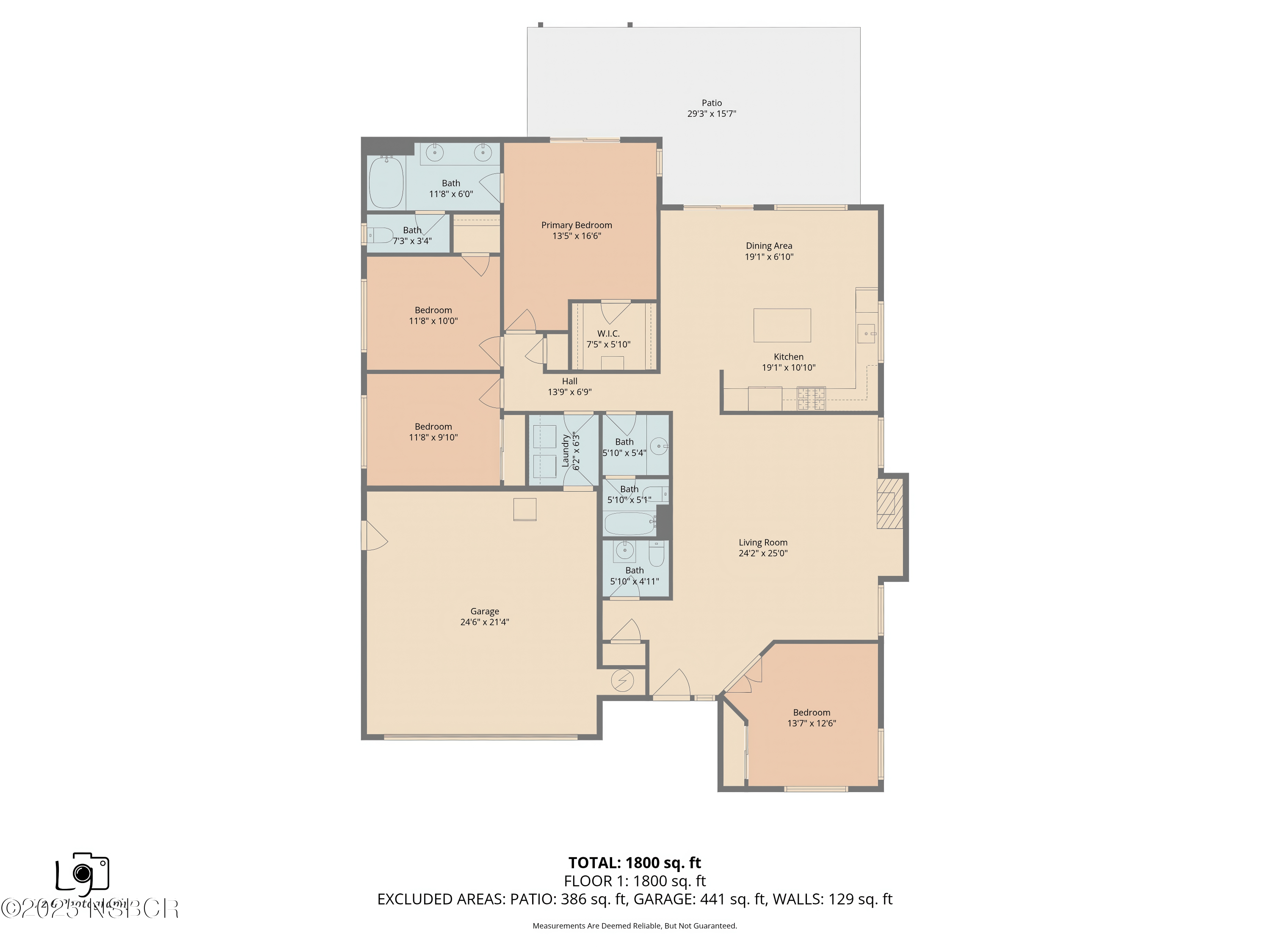 738 Hill Street Los Alamos, CA 93440 - Photo 27 of 27 a picture of a room with a white wall and large mirror