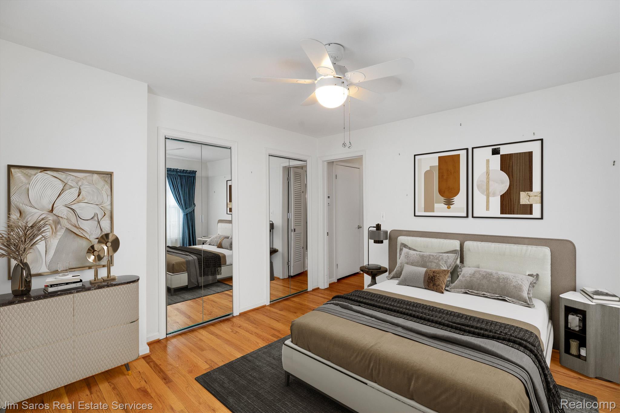 86 Hall Grosse Pointe, MI 48236 - Photo 17 of 37 1st Floor Bedroom