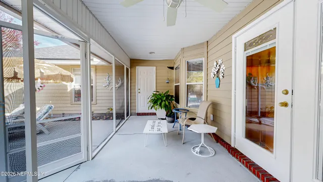 an aerial view of residential house and outdoor space