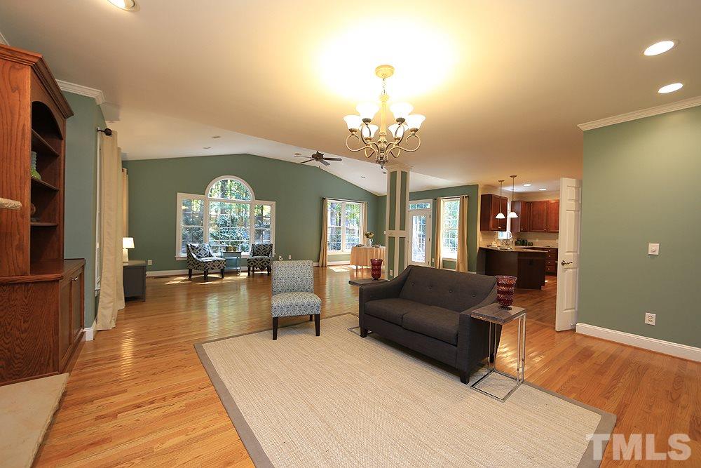 5921 Wild Orchid Trail Raleigh, NC 27613 - Photo 30 of 30 This open floor plan allows for great flow between the common rooms.