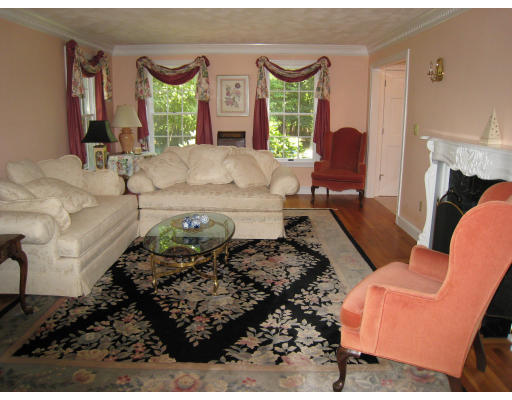 20 Arrowhead Farm Road Boxford, MA 01921 - Photo 8 of 18 a living room with furniture fireplace and a fireplace