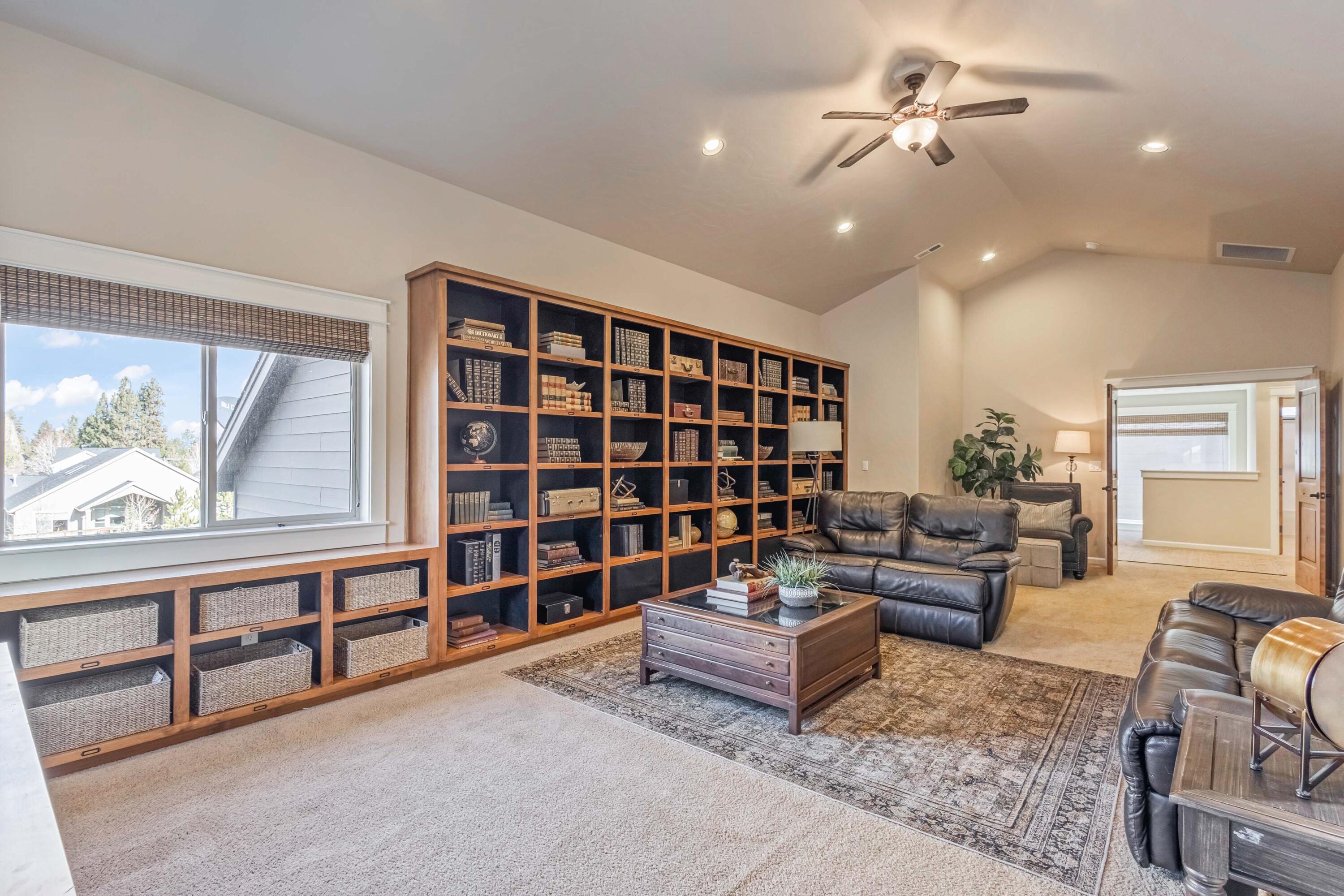 20870 Golden Gate Place Bend, OR 97702 - Photo 21 of 42 Upstairs vaulted bonus room with built ins.