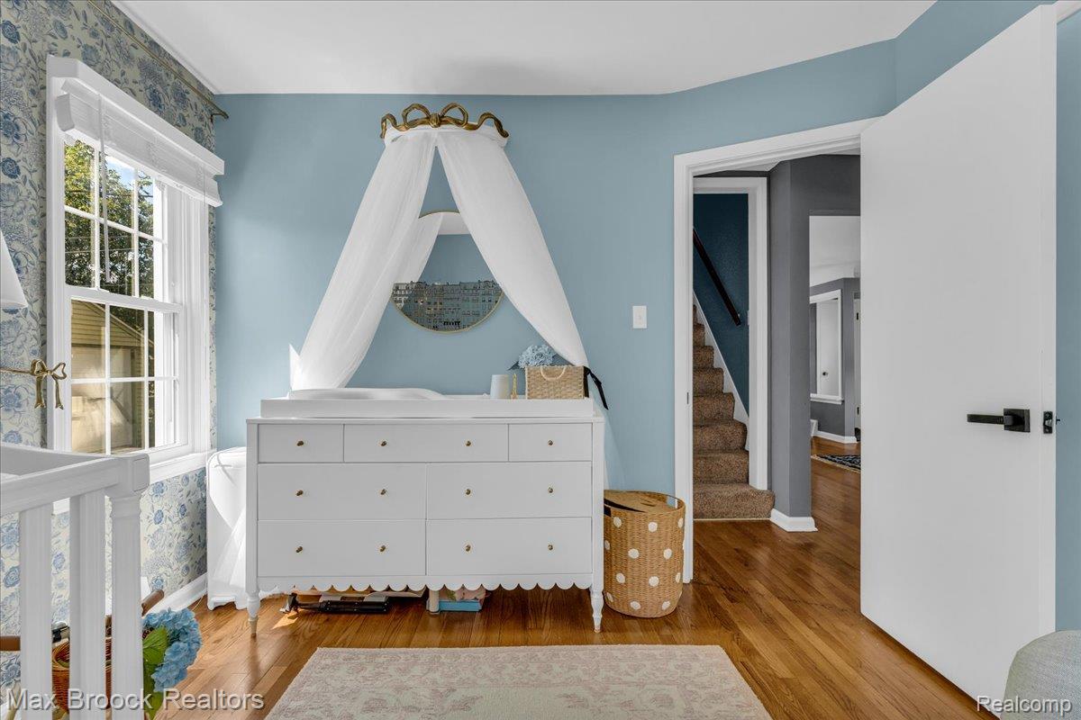 3711 Normandy Road Royal Oak, MI 48073 - Photo 18 of 40 Bedroom with wood finished floors and baseboards