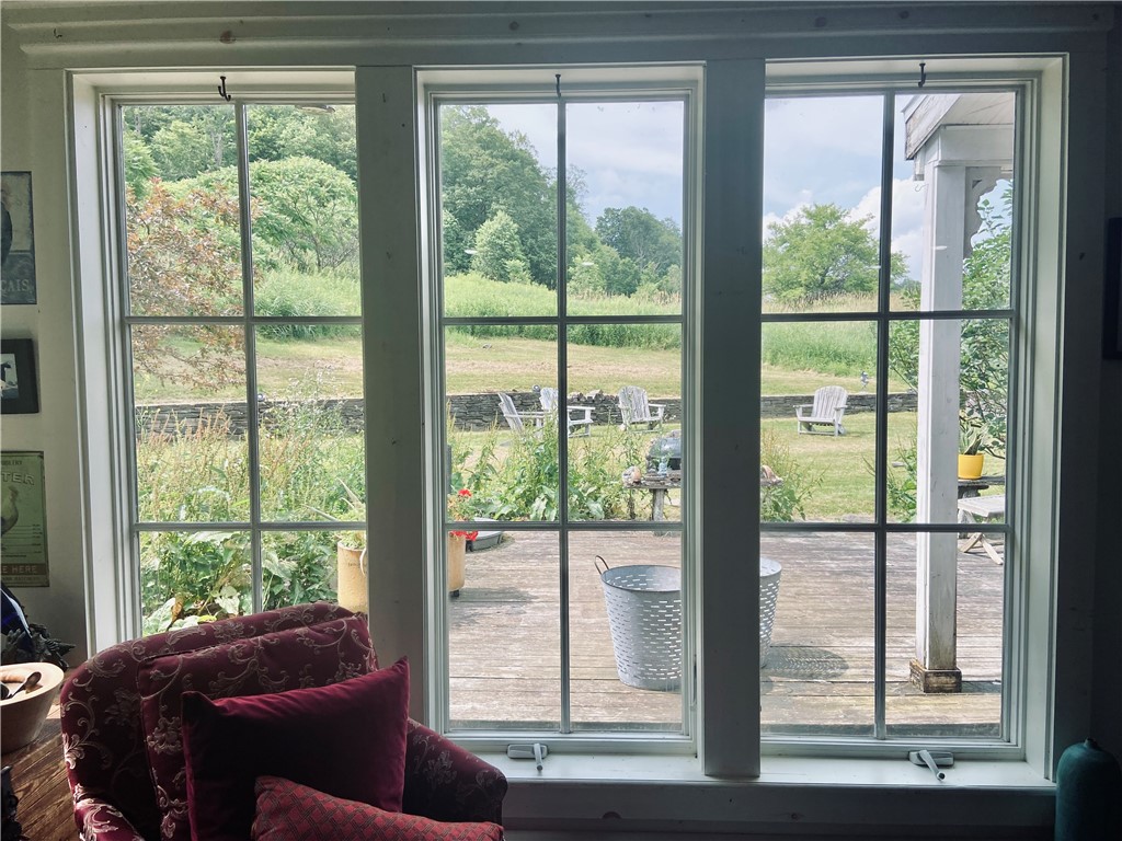 1342 Crystal Creek Road Hamden, NY 13856 - Photo 12 of 49 Windows onto Back Deck