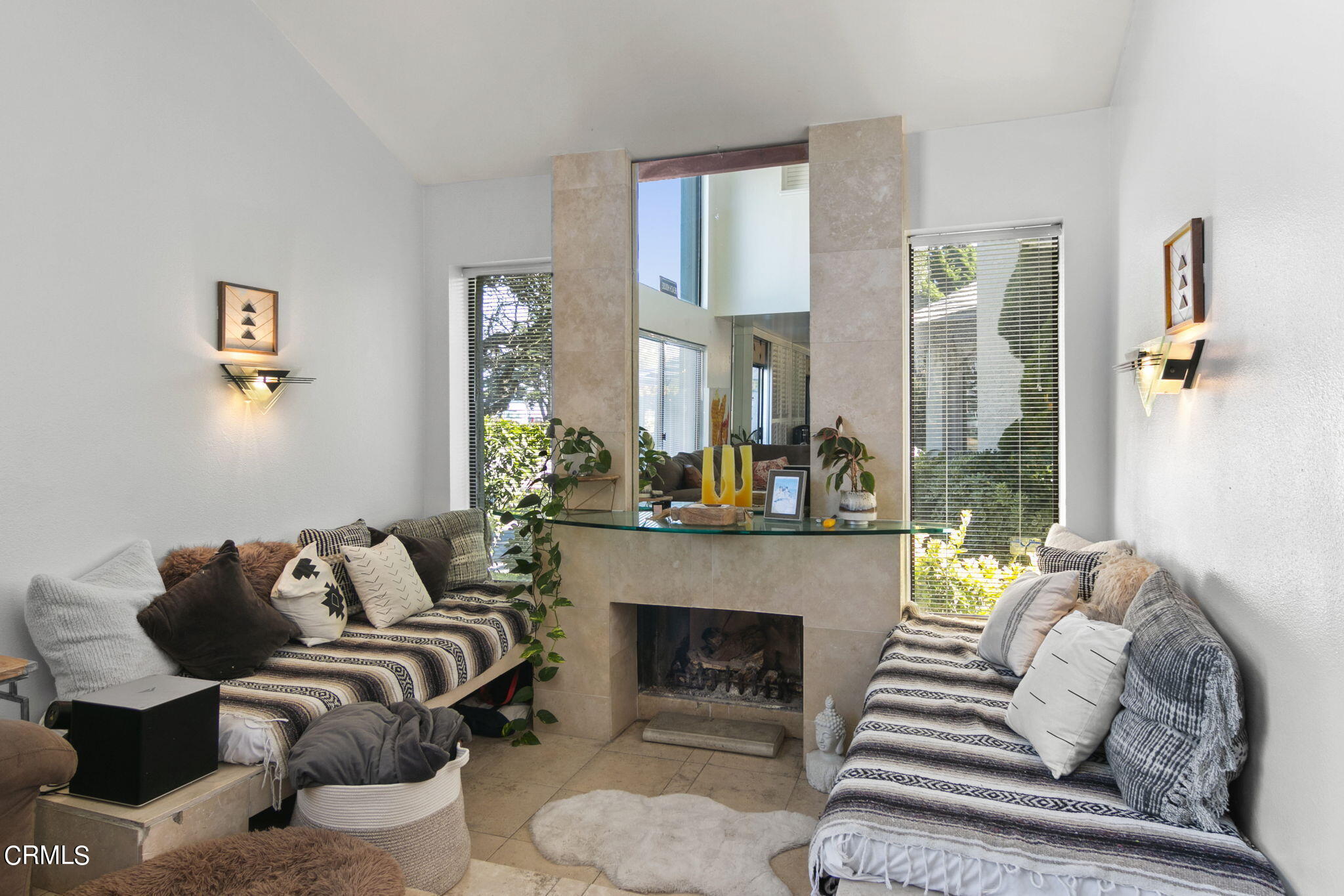 3334 Sunset Lane Oxnard, CA 93035 - Photo 12 of 37 a living room with furniture and a fireplace