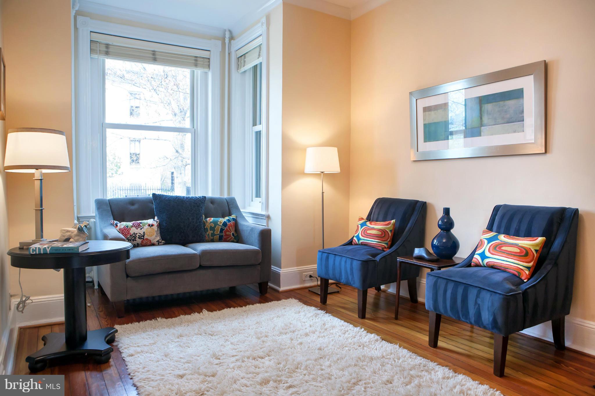 917 E Street Southeast Washington, DC 20003 - Photo 6 of 30 a living room with furniture and a window
