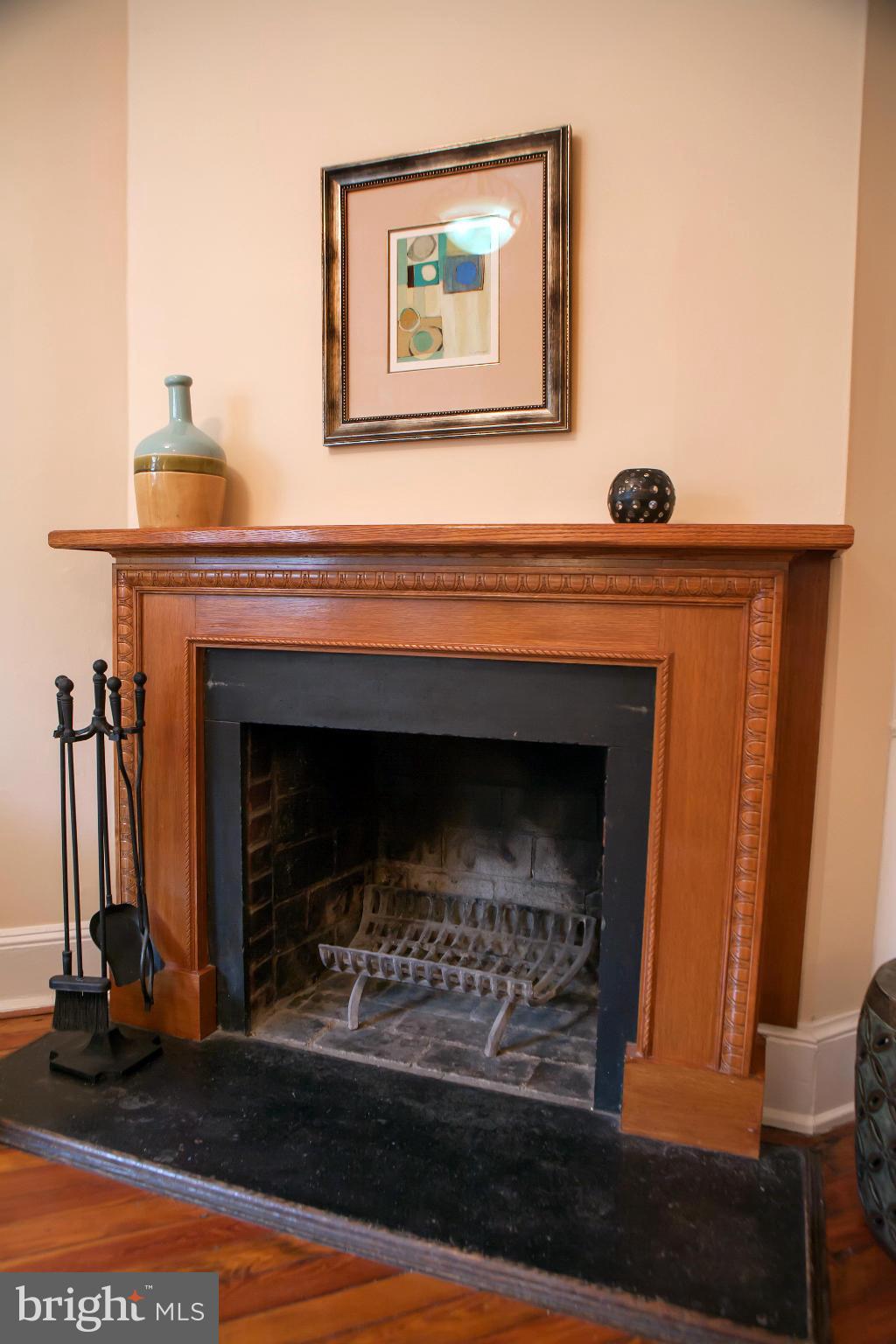 917 E Street Southeast Washington, DC 20003 - Photo 9 of 30 a close view of a fireplace