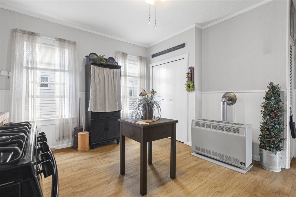48 Ridge Street Fall River, MA 02721 - Photo 23 of 39 a view of a workspace with furniture and a window