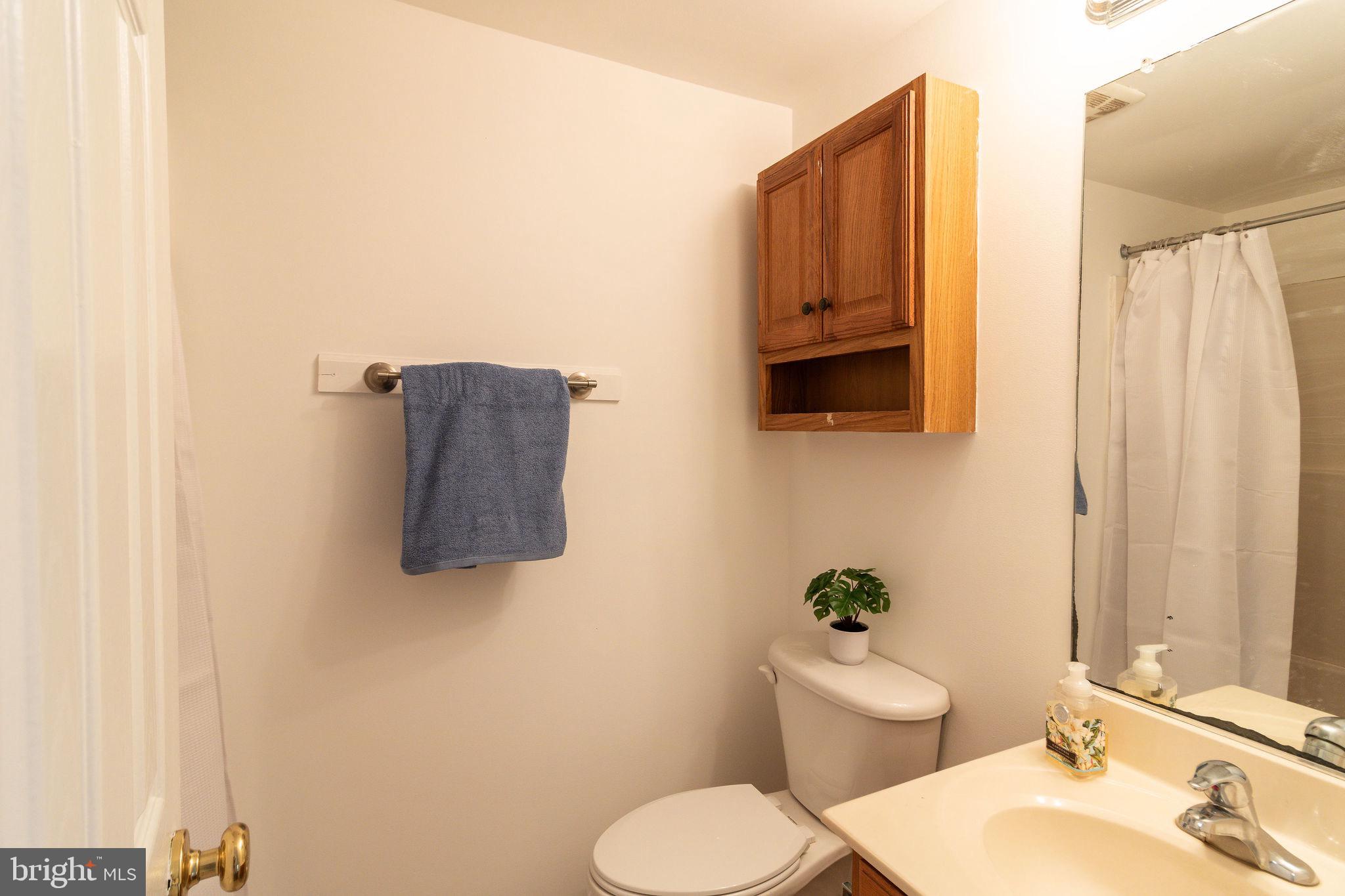 16 Eley Road Fredericksburg, VA 22406 - Photo 16 of 16 a bathroom with a toilet sink and mirror