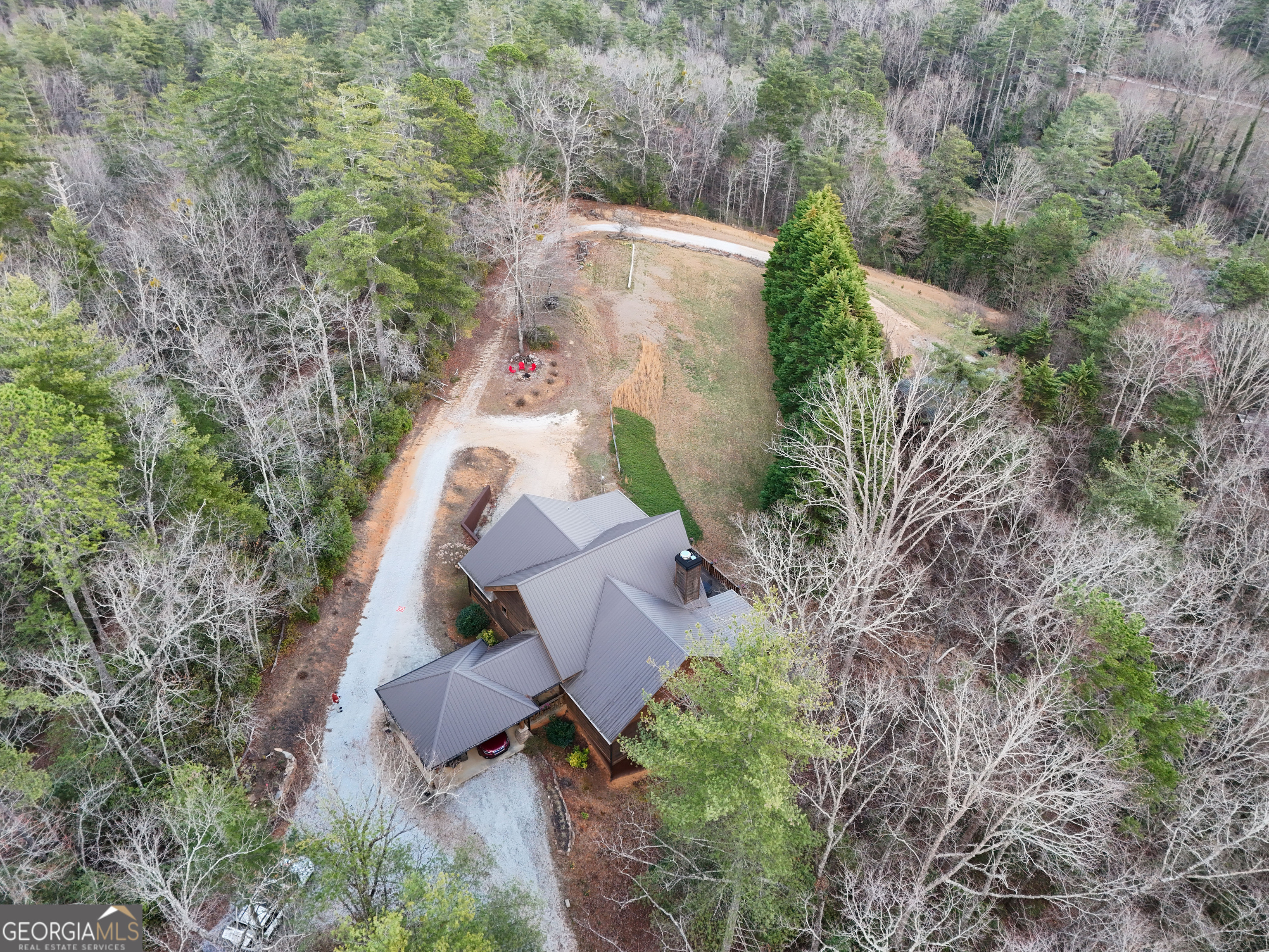 5232 Crow Creek Road Lakemont, GA 30552 - Photo 12 of 90 an aerial view of house with yard