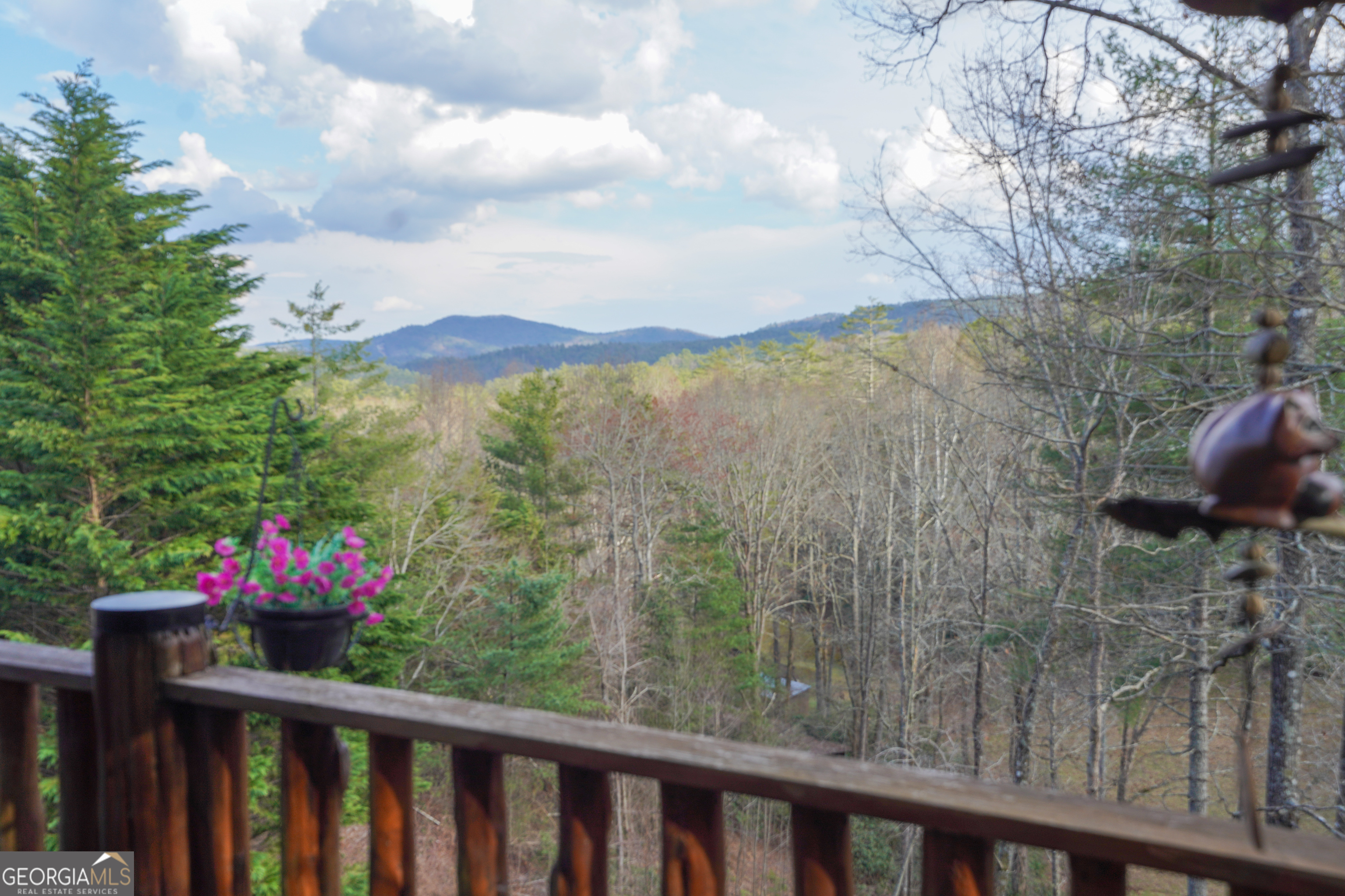 5232 Crow Creek Road Lakemont, GA 30552 - Photo 28 of 90 a view of a balcony with flower plants