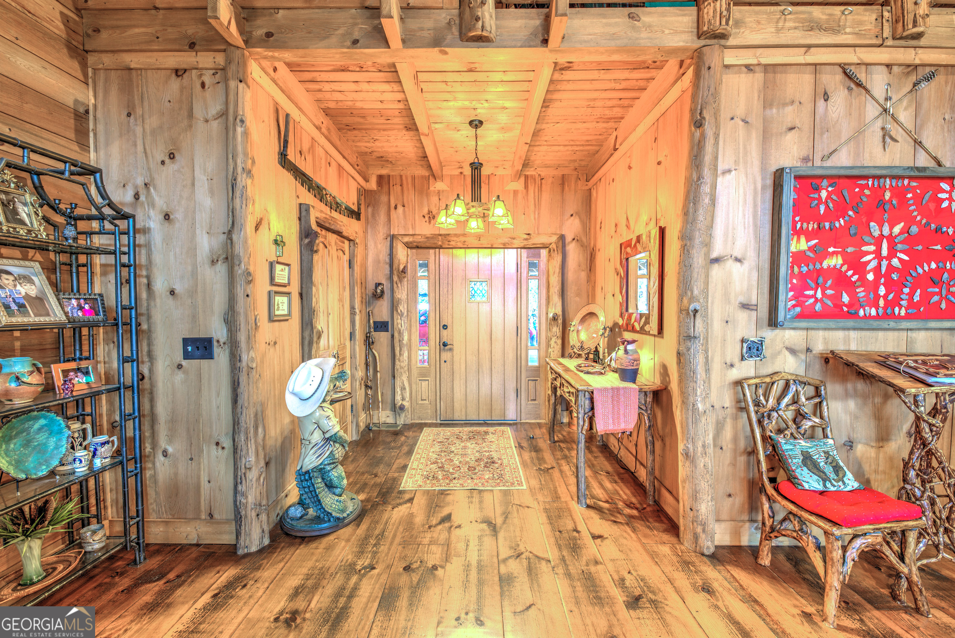 5232 Crow Creek Road Lakemont, GA 30552 - Photo 36 of 90 a view of an entryway with wooden floor