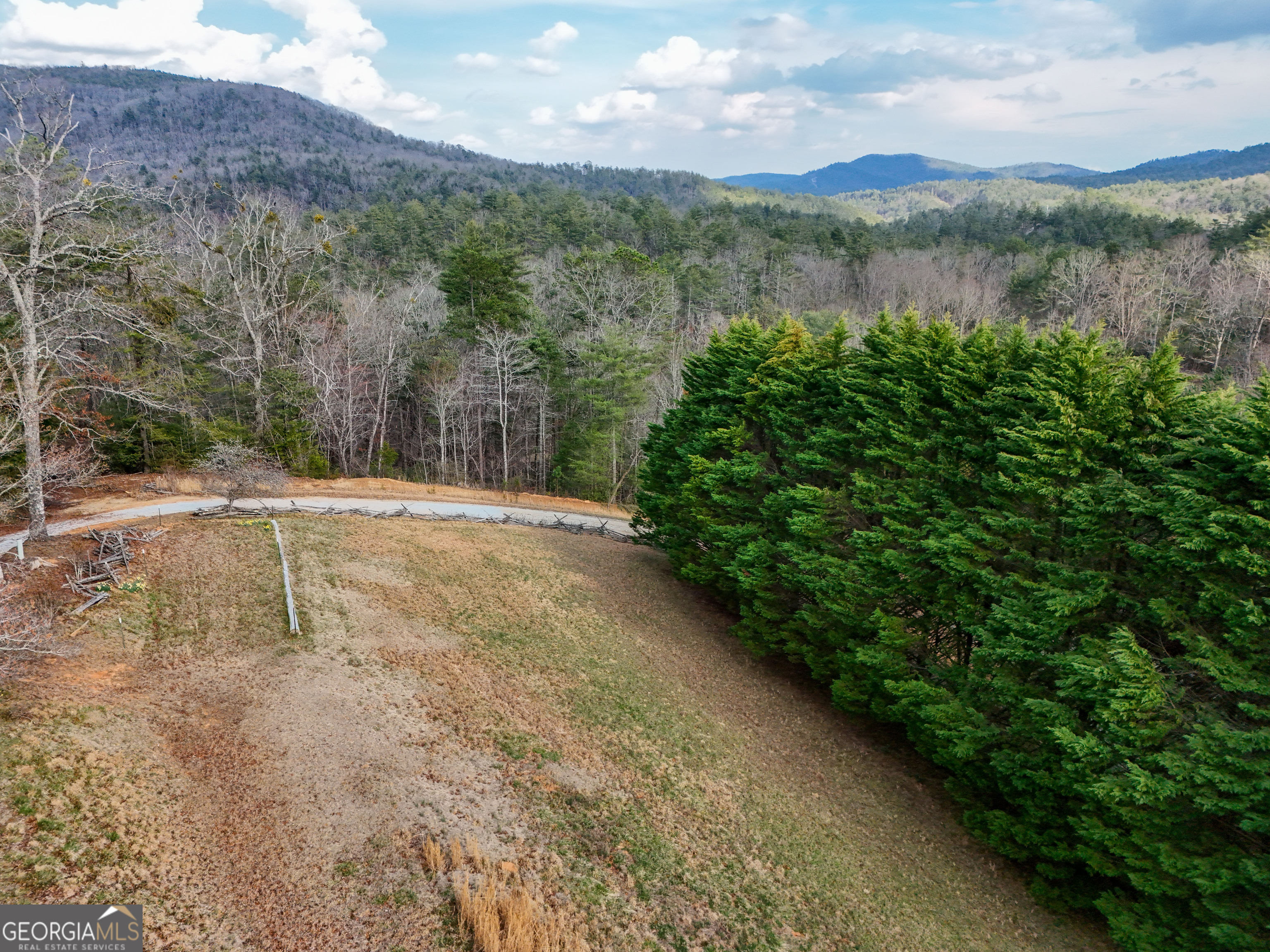 5232 Crow Creek Road Lakemont, GA 30552 - Photo 42 of 90 a view of a street with a mountain in the background
