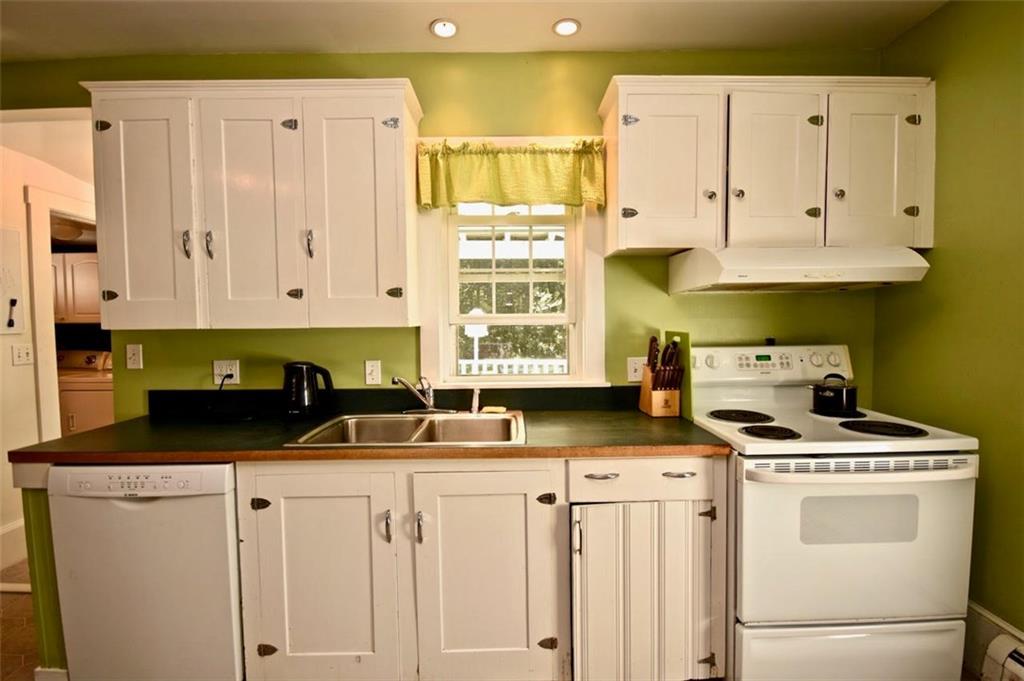 245 Middle Road Falmouth, ME 04105 - Photo 10 of 22 Cheerful kitchen has recessed lighting.