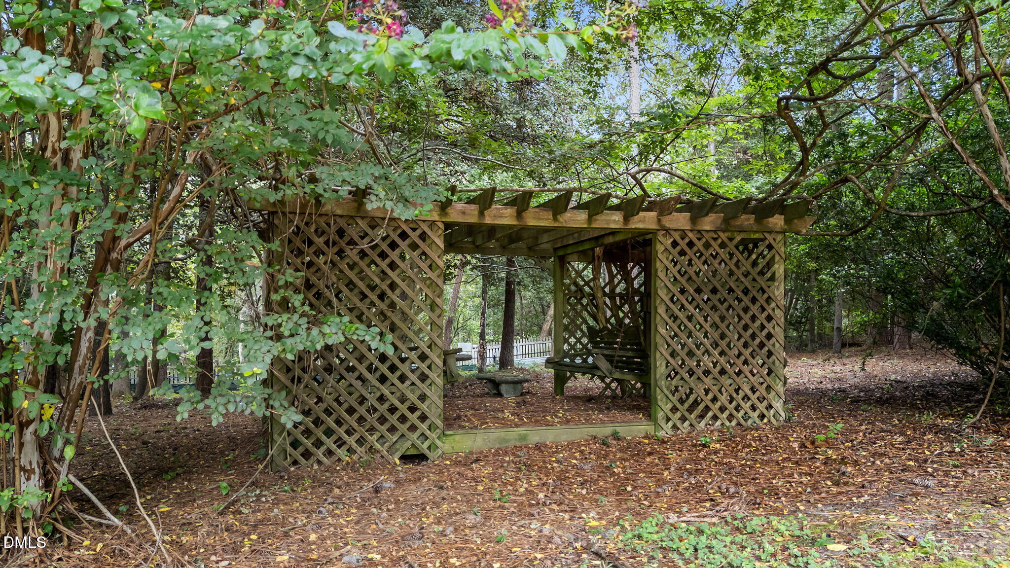 623 Canady Court Willow Spring, NC 27592 - Photo 10 of 42 a view of a pathway of a tree