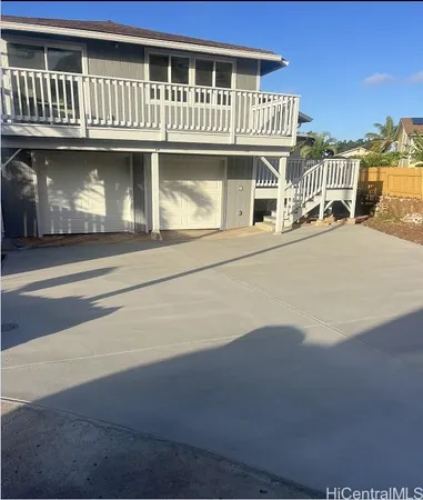 a front view of a building