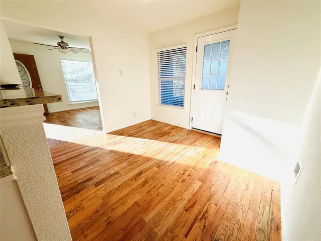 a view of empty room